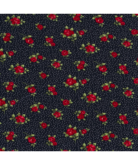 Nooteboom Jersey Vrtnice med pikami | temnomodra | 95%VI / 5%EL 15075.008