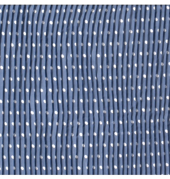 Šifon plise Pikice | indigo | 100%PL