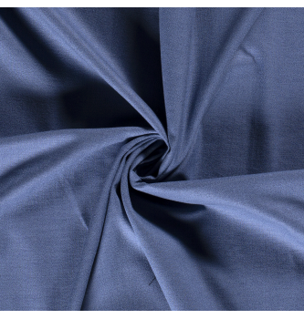 Bombažni lan z viskozo | indigo | 48%CO / 25%LI / 24% VI / 3%EL