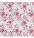 Jersey Mamine vrtnice | krem | digitalni tisk | 95%CO / 5%EL