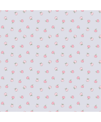Nooteboom Poplin Jabolčki | svetlosiva | 100%CO 15785.061