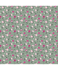 Nooteboom Poplin Cvetoč vrt | zelena | 100%CO 15788.026