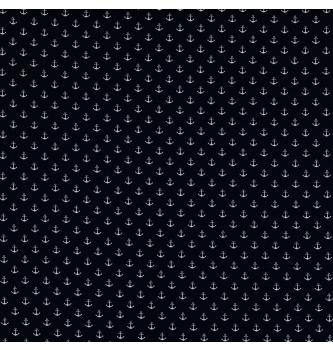 Poplin Mala sidra | temnomodra | 100%CO