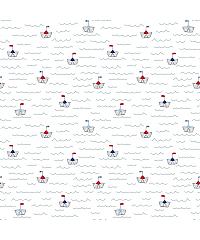 Verhees Poplin Papirnate ladjice | bela | 100%CO 08236.011