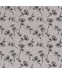 Nooteboom Jersey Gerbere | svetlosiva | 62%CO / 33%PL / 5%EL 15692.061