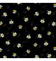 Patchwork blago Bumble Bee black | 110cm