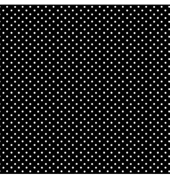 Patchwork blago White on black | 110cm