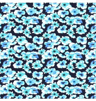 Jersey Vodeno cvetje | aqua | 95%CO / 5%EL