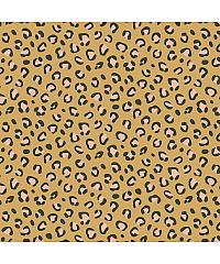 Verhees Poplin Leopard | oker | 100%CO 08755.001