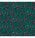 Poplin Leopard | zelena | 100%CO