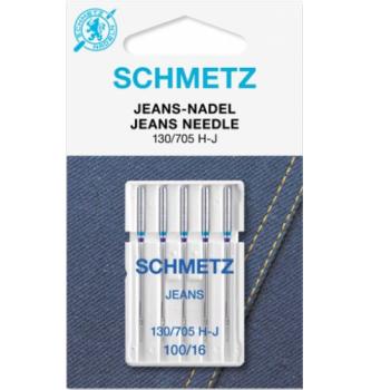 Strojne igle SCHMETZ Jeans/Denim | 100 | 5 kos