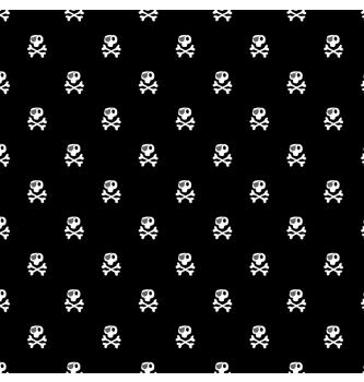Poplin Piratski simbol | črna | 100%CO