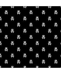 Verhees Poplin Piratski simbol | črna | 100%CO 09138.012