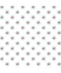 Verhees Poplin Vrtnice | bela | 100%CO 09141.015