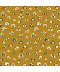 Verhees Poplin Mavrica | oker | 100%CO 09143.004