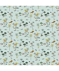 Verhees GOTS Poplin Mali safari | meta | 100%CO 08656.005
