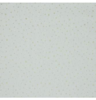 Poplin Pikice glitter | bela | 100%CO