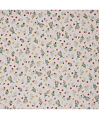 Verhees Poplin Rožice glitter | roza | 100%CO 08798.003