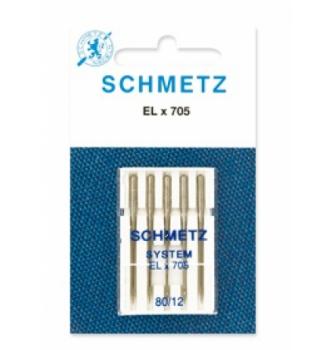 Overlock igle SCHMETZ ELx705 | 80 | 5 kos