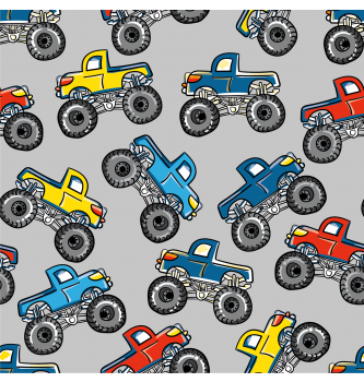 Jersey Monster truck | svetlosiva | 95%CO / 5%EL