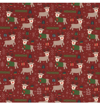 Jersey HoHoHo | bordo | 95%CO / 5%EL