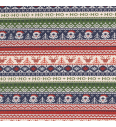 Prevešanka HO HO HO | bordo | 92%CO / 8%EL