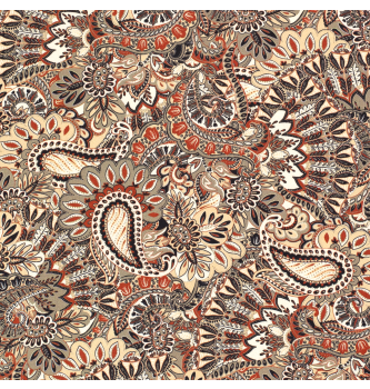 Viskoza Romantični Paisley | bež | 100%VI