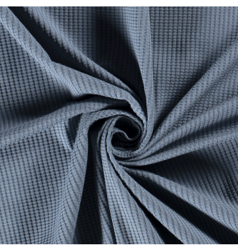 Pleteni vafel | indigo | 95%CO / 5%EL