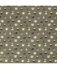 Nooteboom Poplin Plovila | zelena | 100%CO 15527.027