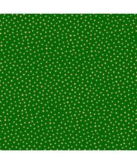 MAKOWER Patchwork blago Santa Snowball green | 110cm 1932/G06