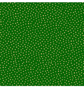 Patchwork blago Santa Snowball green | 110cm