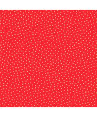 MAKOWER Patchwork blago Santa Snowball red | 110cm 1932/R04