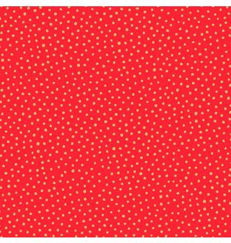 Patchwork blago Santa Snowball red | 110cm