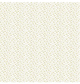 Patchwork blago Metallic Star gold | 110cm