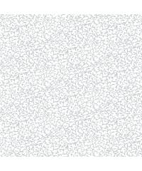 MAKOWER Patchwork blago Metallic Scroll silver | 110cm 760/WM