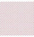 Patchwork blago Hearts red on white | 110cm