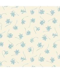MAKOWER Patchwork blago Bluebird Paper whites ice cave | 110cm 2/9842L