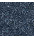 Poplin Batik | elastičen | temnomodra | 97%CO / 3%EL