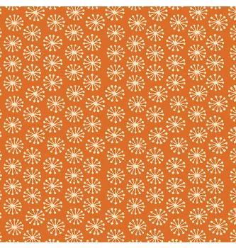 Patchwork blago Pop Orange | 110cm
