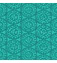 Patchwork blago Medallion Teal | 110cm