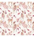 Jersey Srnice | naravna | digitalni tisk | 95%CO / 5%LY