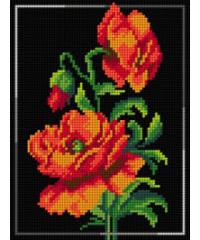 ORCHIDEA Gobelin set Vrtnica | 16,5x22cm (komplet s prejicami) M2991
