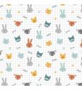 Poplin Meow, woof | bela | 100%CO