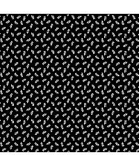 Verhees Poplin Listki | črna | 100%CO 09930.021
