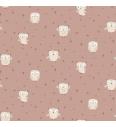 Flanela Sovice | roza | 100%CO