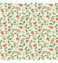 Patchwork blago Merry robins cream | 110cm