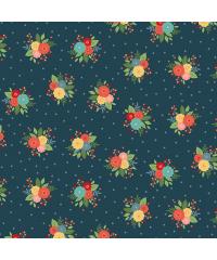 MAKOWER Patchwork blago Amelia Posy blue | 110cm 2509/B