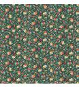 Patchwork blago Amelia Floral blue | 110cm