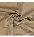 Jersey Lurex | kamelja | 78%PL / 14%LU / 8%EL
