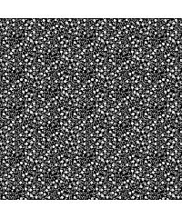 Verhees Poplin Minimals Cvetje | črna | 100%CO 06845.021